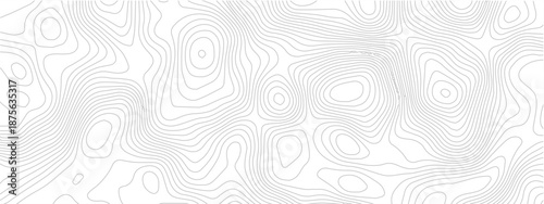 Creative Abstract Mapping Design with Seamless Contour Lines Depicting Mountain Ridges and Ocean Depths in a Stylized Geometric Grid