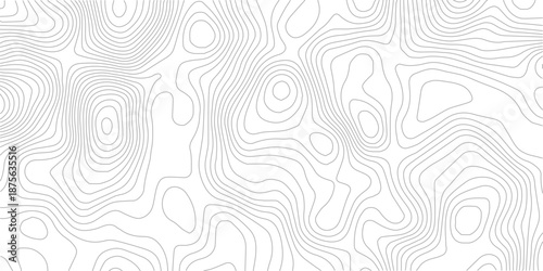 Abstract pattern with lines seamless pattern and topography. sea map and mounted map area space geometrics line technology topo landscape grid map discovery area. Modern design white background.