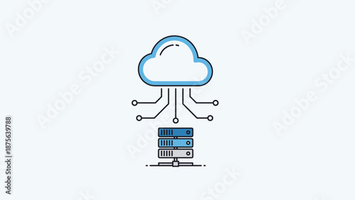 Cloud Computing Storage Network System.