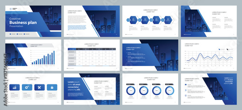 business presentation design  template and page layout design for brochure ,book , magazine, annual report and company profile , with info graphic elements design