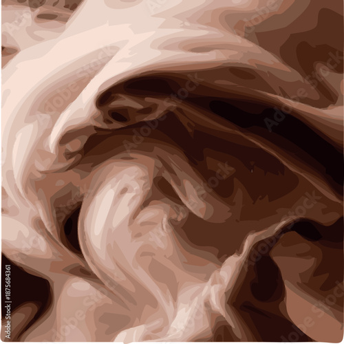 Abstract liquid chocolate or caramel fluid background