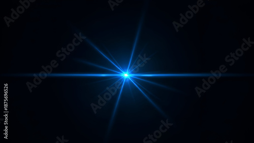 Celestial Burst: A captivating image featuring a vibrant, radiant point of light shining brightly against a deep, dark backdrop, creating an atmosphere of mystery and wonder.