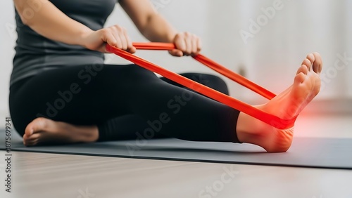 Ankle Rehab: Resistance Band Exercise for Plantar Fasciitis Relief
