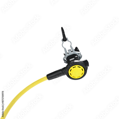 Octopus with Hose Clip Isolated 