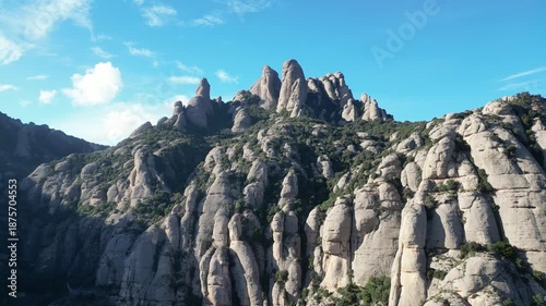 Spain, Catalonia - Montserrat mountain range