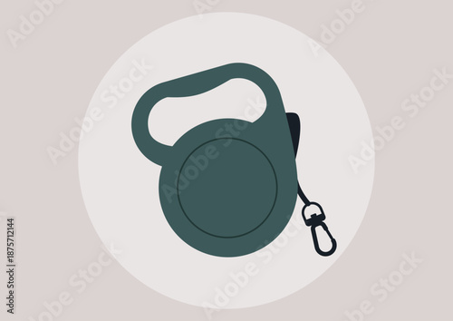 Retractable dog leash designed for comfort and style, making every outdoor adventure with your pet a delightful experience and ensuring safety.