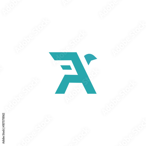 Bird Minimalist and modern vector logo design suitable for business and brands