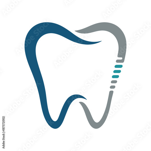Dental tooth illustration