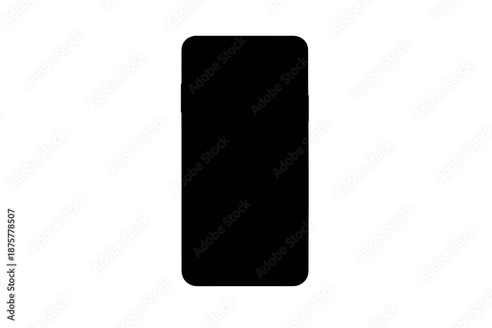 Naklejka premium Abstract black picture on a transparent background for creative use.