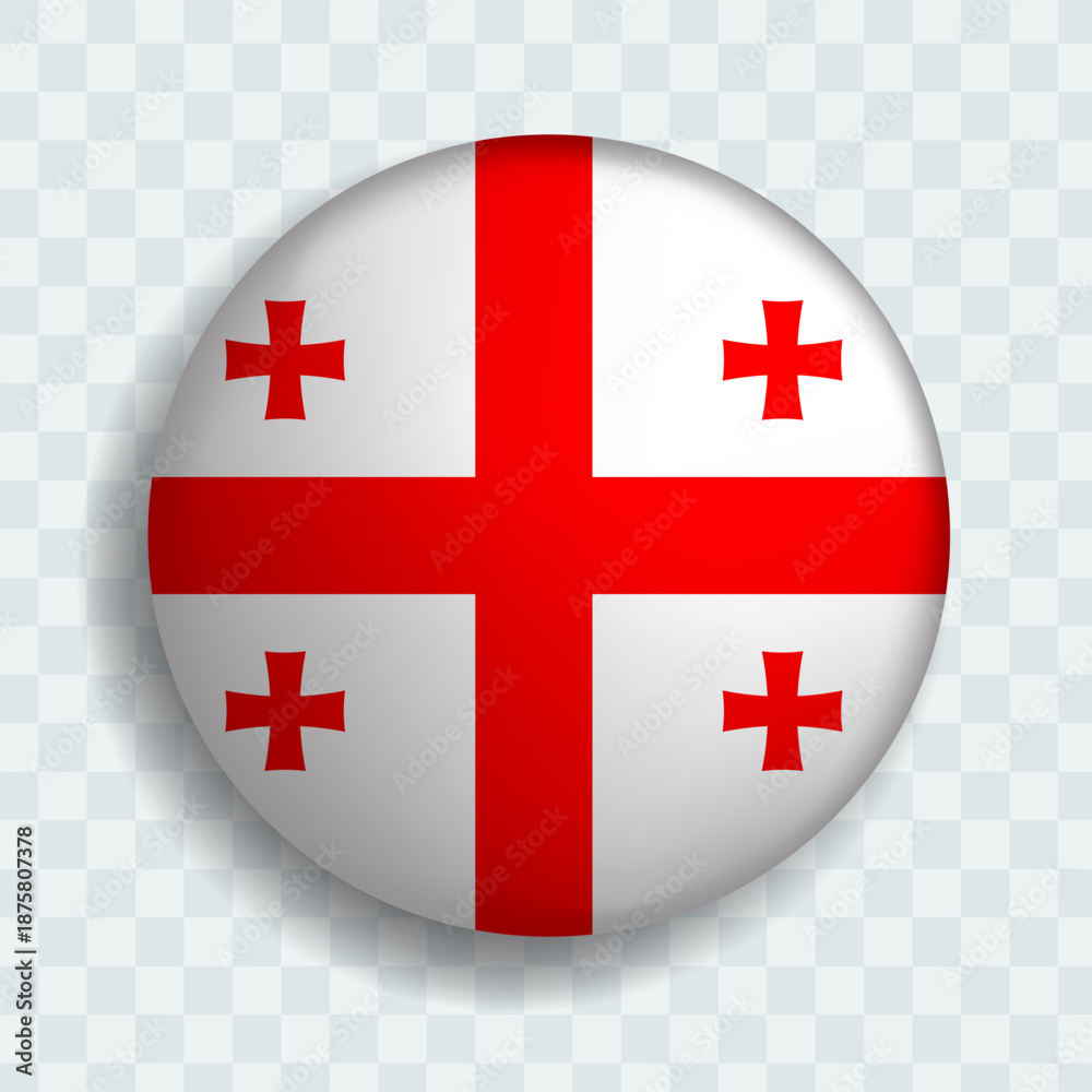 Obraz premium Georgia round ball