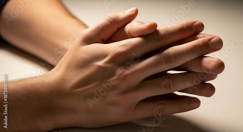 Wallpaper Mural Clasped Hands Close Up Torontodigital.ca