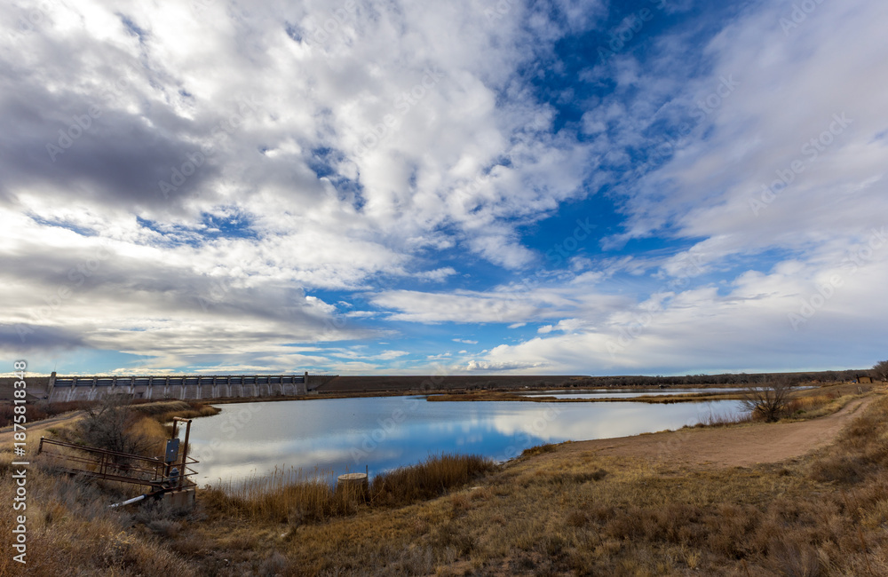 Obraz premium John Martin Reservoir State Park in La Junta, Colorado