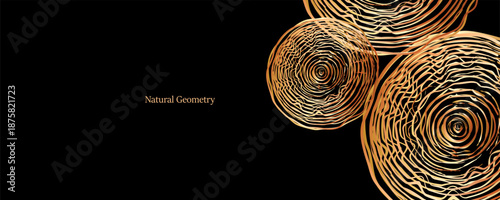 Golden grove elegance background.
