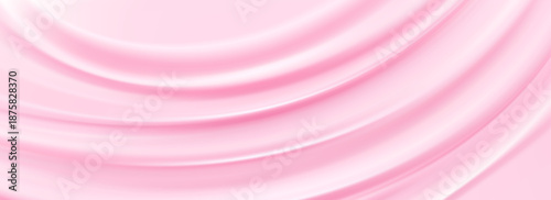 Melting ice cream glaze flows down with shiny sugary decoration and sweet dessert texture.