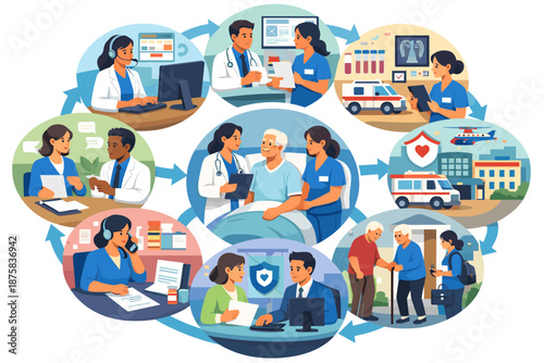 Cyber security and data protection icon set