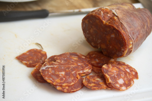 artisanal spicy salami slices for affordable gourmet home dining
