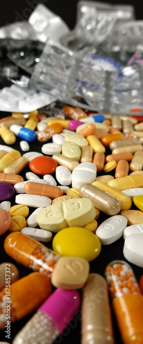 zu viele Pillen - too many pills