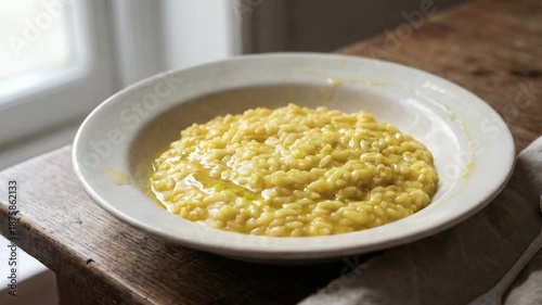 Creamy Northern Italian Risotto From Lombardy Region