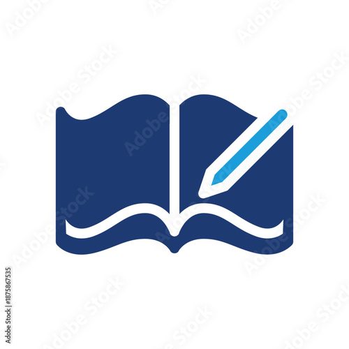 literature colored icon vector design good for web or mobile app