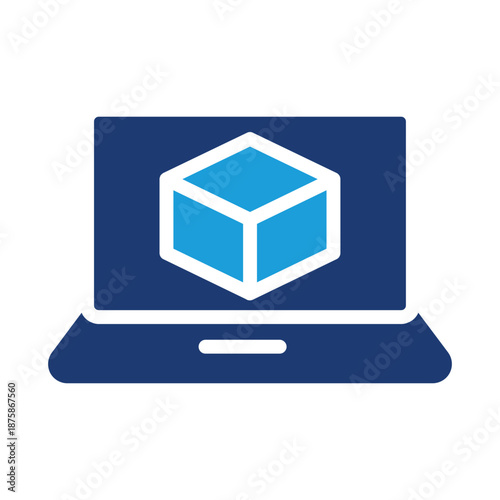 module colored icon vector design good for web or mobile app