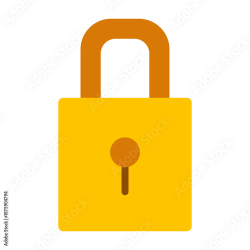 Padlock Vector Icon Design