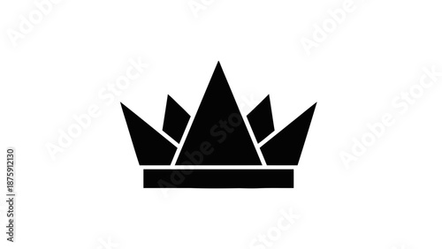 Vector illustration of a majestic royal crown, symbolizing power, luxury, and success with elegant design