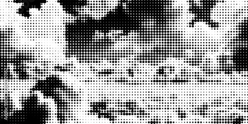 Halftone twisted grunge pattern design. eps 10