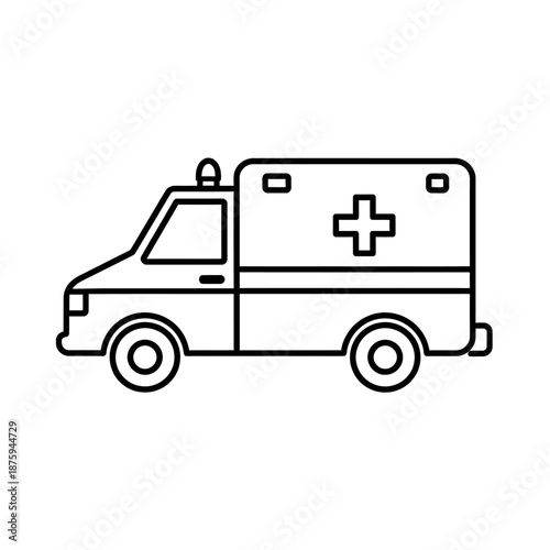 Wallpaper Mural Medical Emergency Vehicle Icon Torontodigital.ca