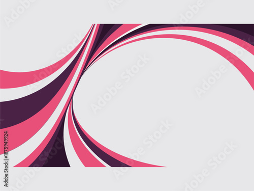 Abstract Pink Purple Swirling Shapes Design.