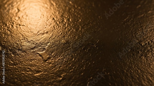 Abstract textured dark gold surface with subtle highlights and shadows