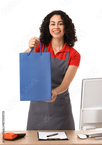 Female African-American cas...
