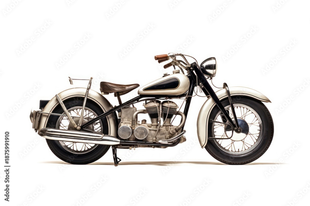 Fototapeta premium Motorcycle vehicle wheel car.