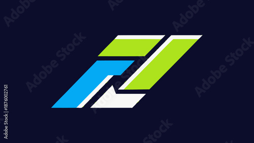 Free Download Abstract Colorful Logo Design Element. - GFXLoad
