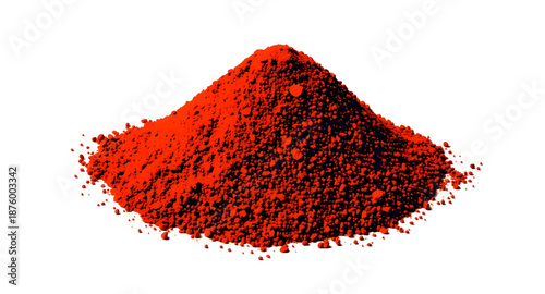 chili, chilli, pepper, powder, spice, spicy, red, hot, heat, food, seasoning, condiment, vector, illustration, icon, symbol, graphic, design, flat, simple, minimal, isolated, background, cooking, kitc