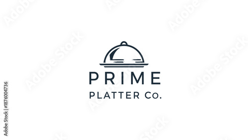 Prime Platter Co Logo Design Element.