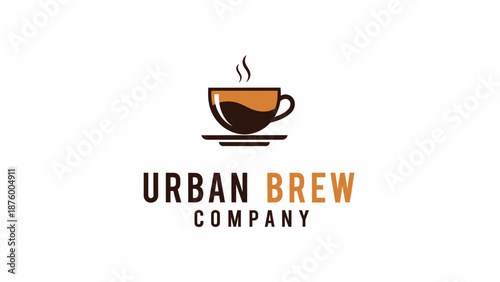 Urban Brew Company Coffee Logo Design.