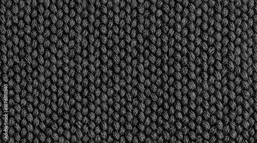 Charcoal Knit Texture / チャコールニットの質感