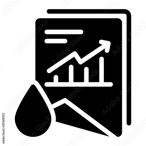 liquidity glyph icon