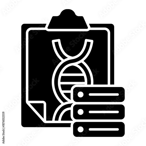 data science Solid icon