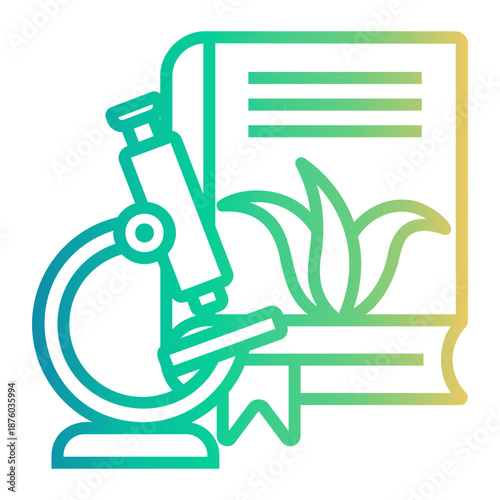 nature Line Gradient Icon