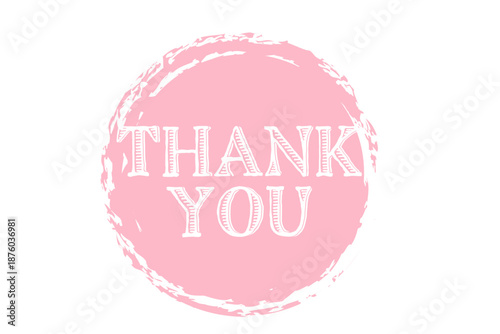 THANK YOU - THANK YOU おしゃれでよく目立つロゴマーク
