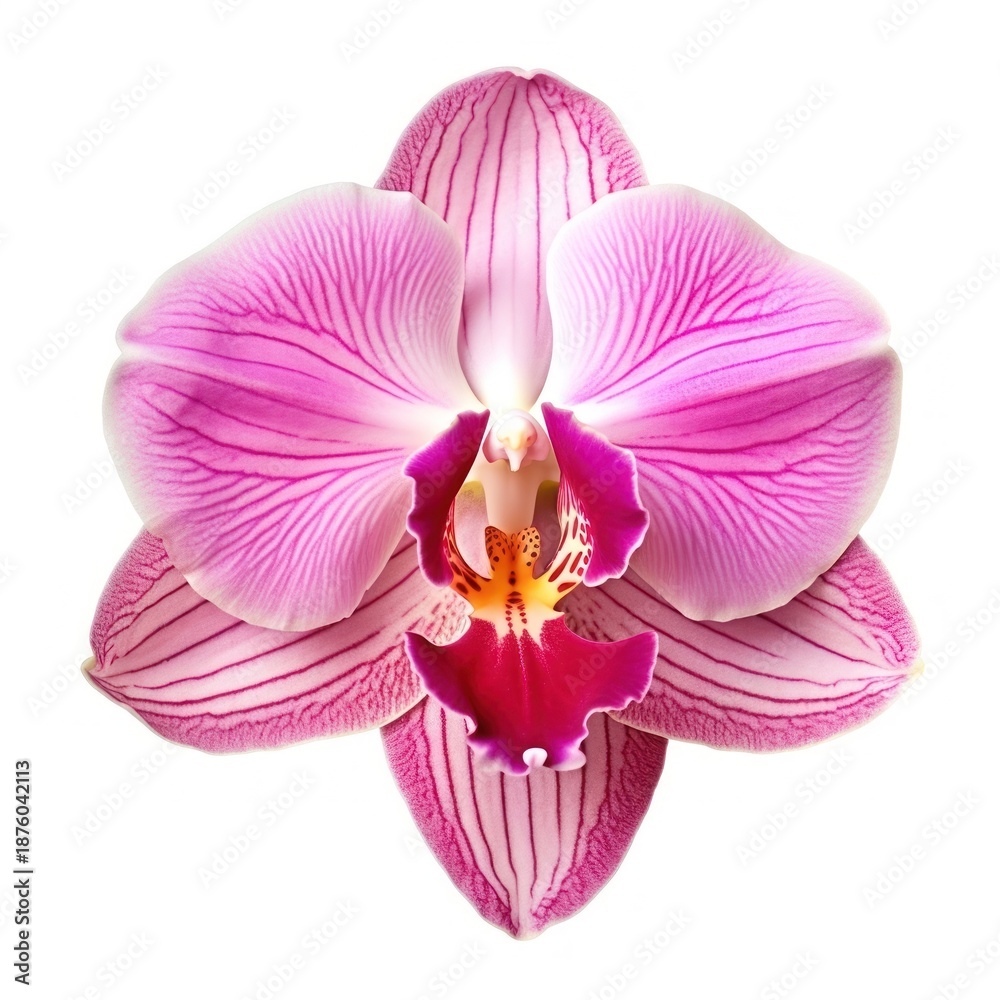 Fototapeta premium Orchid orchid vibrant flower.