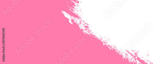 Vibrant pink abstract brush texture design and artistic Background