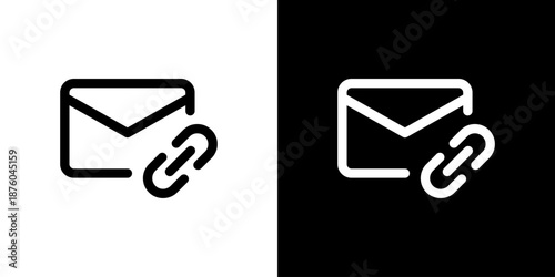 メールリンク・メッセージリンクのアイコン（ベクター）