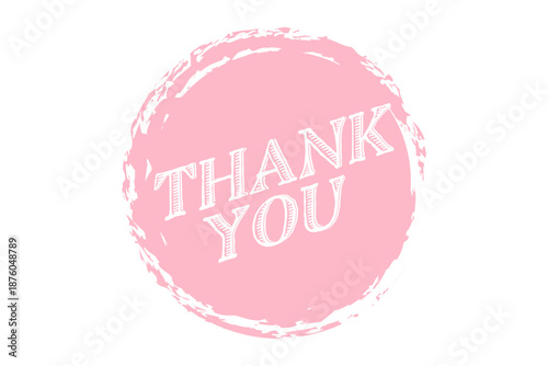 THANK YOU - THANK YOU おしゃれでよく目立つロゴマーク
