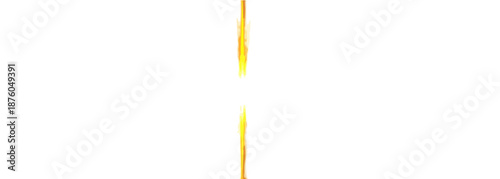 白背景に縦に伸びる光の筋、輝きとエネルギー、抽象的なデザイン要素、ベクター素材
