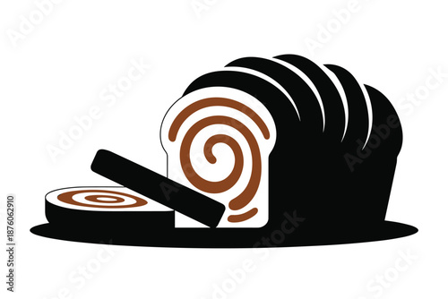 Cinnamon Swirl Bread Loaf, artisan bakery concept