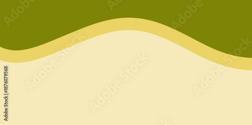 Smooth Green Hill Wave Vector Illustration Background for Earth Day. Gentle vector illustration background inspired by rolling green hills, suitable for Earth Day promotions and agricultural business 