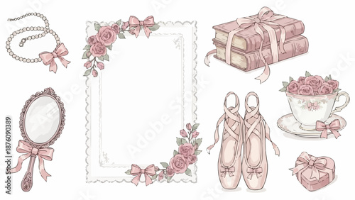 Ballet Shoes and Vintage Accessories Collection.