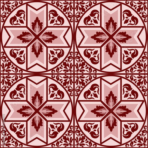 beautiful tile designs cause nice patchwork which are suitable for flooring of beautiful houses rooms  halls cafes hotels and other architectures and they can be fore textile design such as clothing a